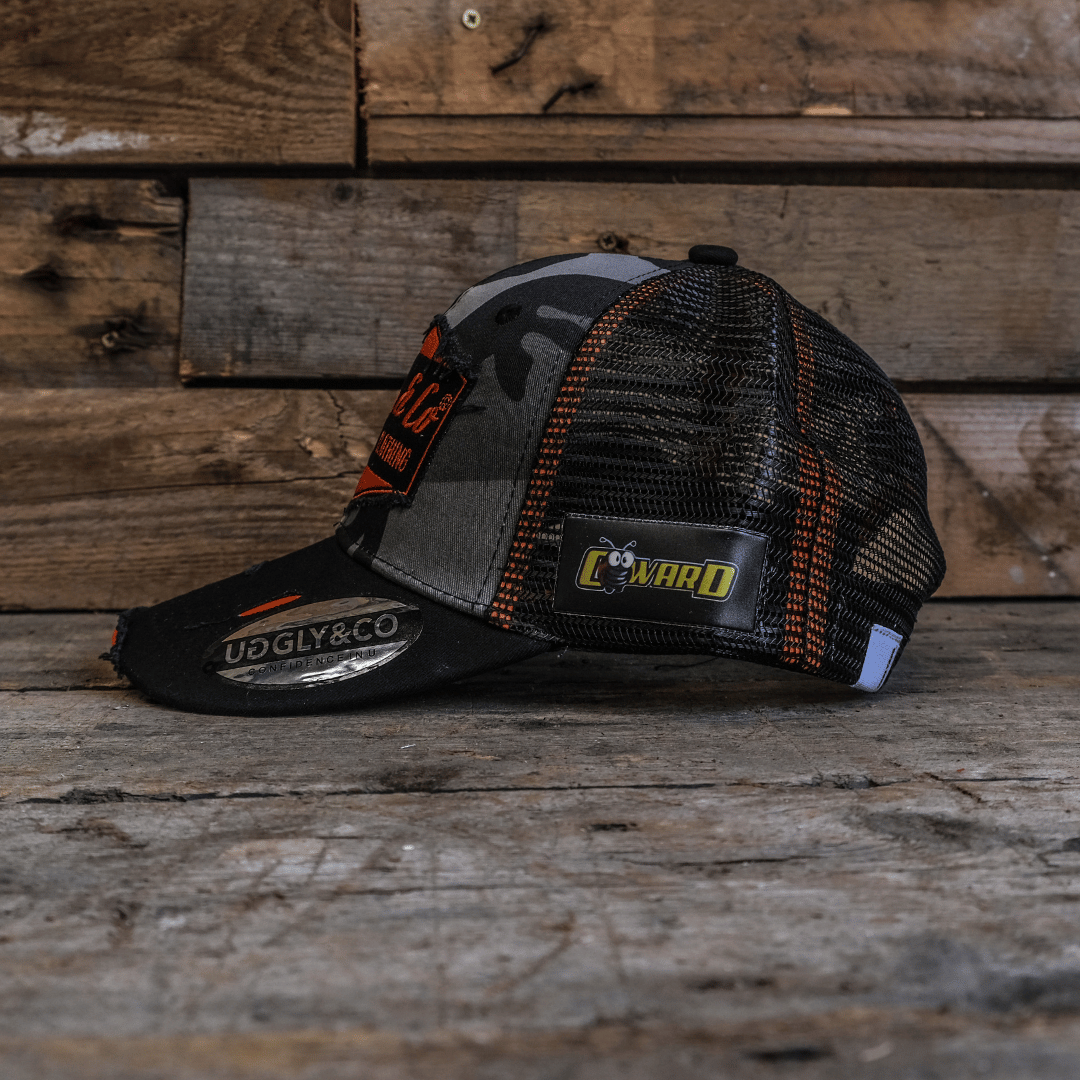 Grey Camo Diamond Cap - QHA UK