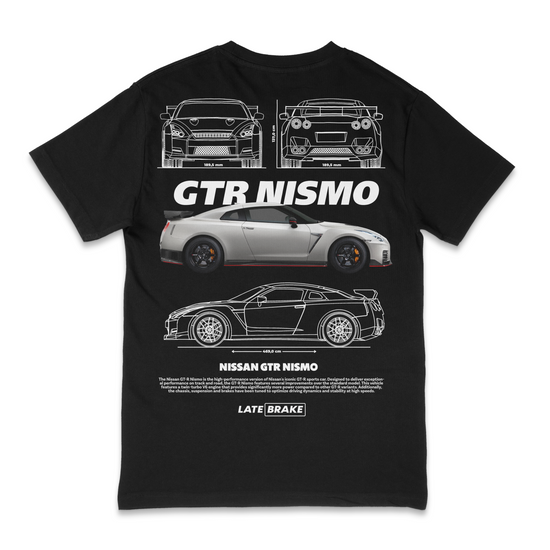 Late Brake Gtr Nismo (gry) Drivers Collective T-Shirt Cotton Car - QHA UK