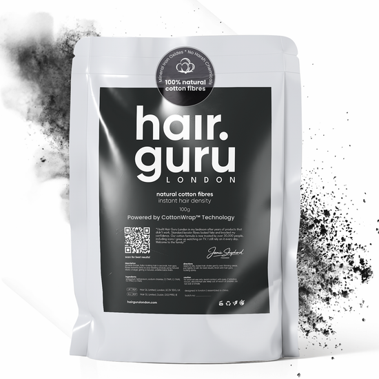 Hair Guru London Hair Fibres Refill Pouch 100g 8 Shades QHA UK - QHA UK