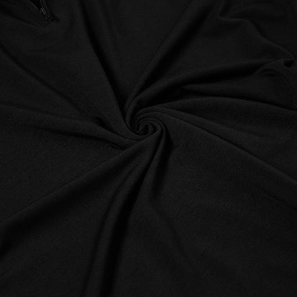 Mens Thermal Quarter Zip Pullover Stretch Lightweight Layering Top - Zip Detail - QHA UK