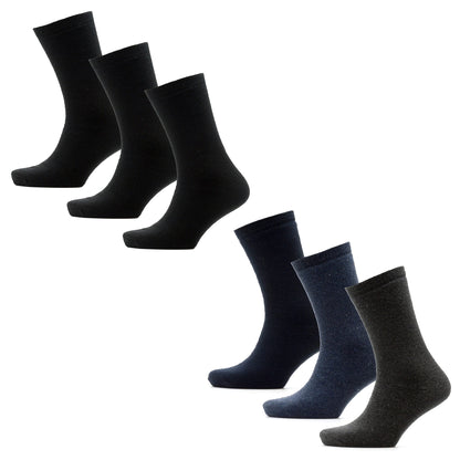 HeatGuard 3 Pairs Mens Thermal Socks Winter Warm Work Socks UK 7-11 - QHA UK