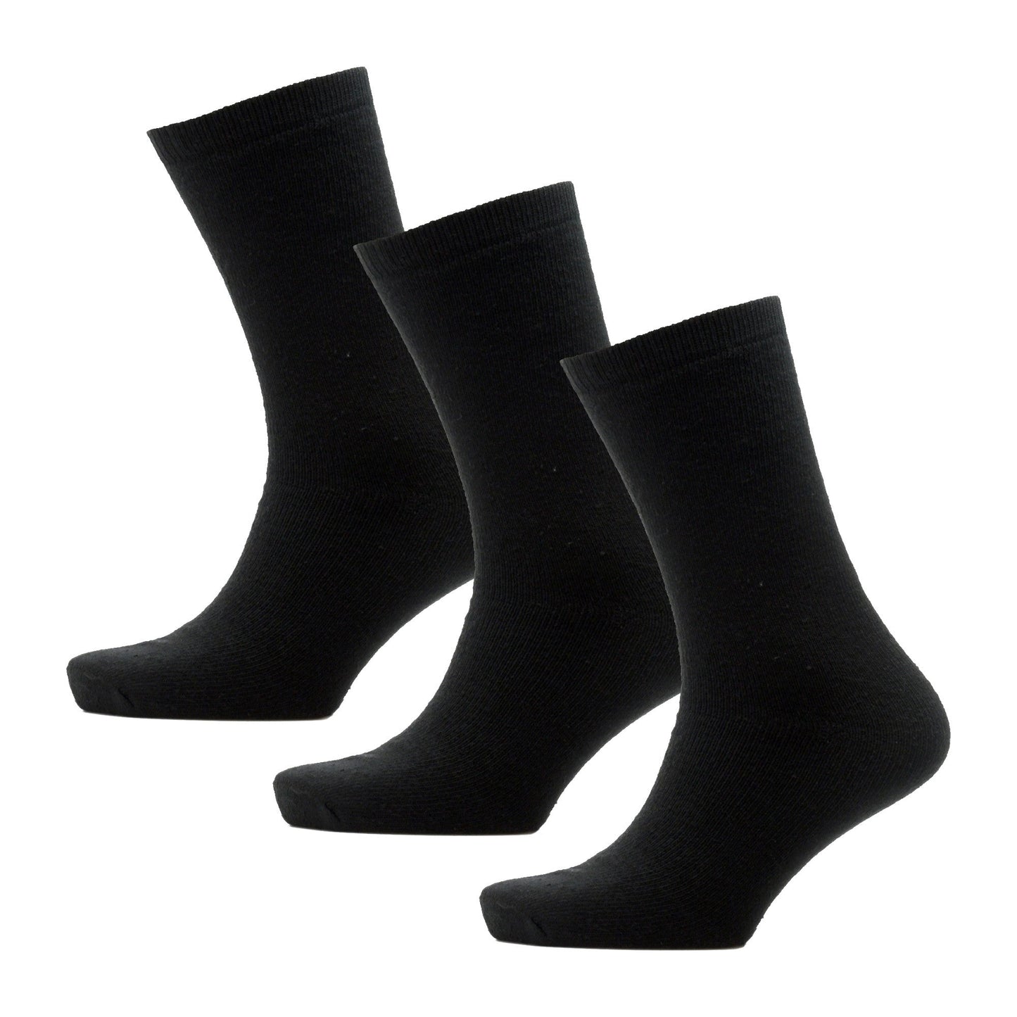 HeatGuard 3 Pairs Mens Thermal Socks Winter Warm Work Socks UK 7-11 - QHA UK