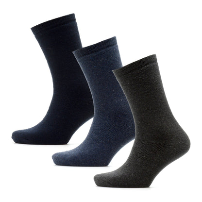 HeatGuard 3 Pairs Mens Thermal Socks Winter Warm Work Socks UK 7-11 - QHA UK