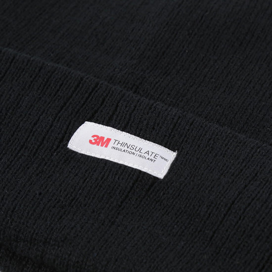 HeatGuard Thinsulate Ribbed Thermal Beanie Hat - QHA UK