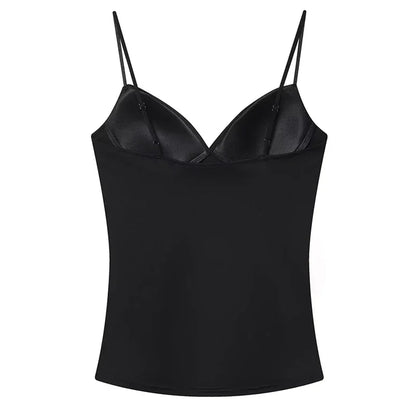 Womens Corset Crop Top Backless Camisole Bustier Bodycon Strap Top - QHA UK