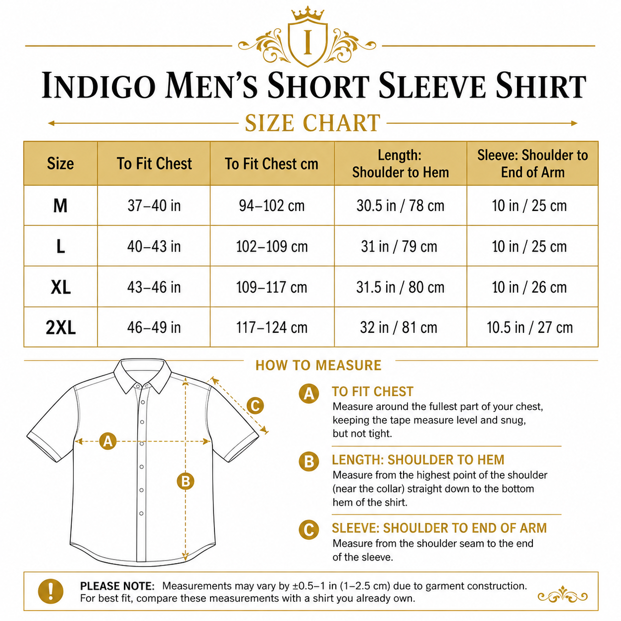 Indigo Roc Mens Linen Blend Camp Collar Shirt Short Sleeve Summer Casu - Collar Detail - QHA UK