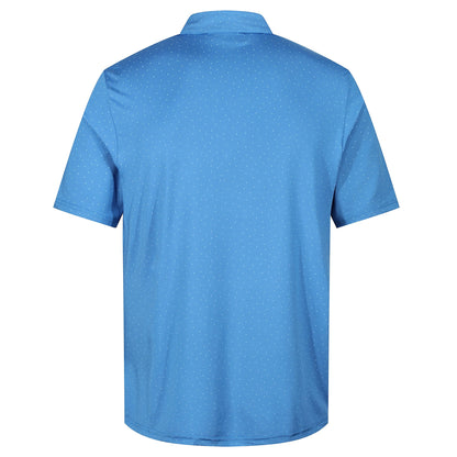 Mens Golf Polo Shirt Stretch Breathable Quick Dry Sports Casual Top | - QHA UK