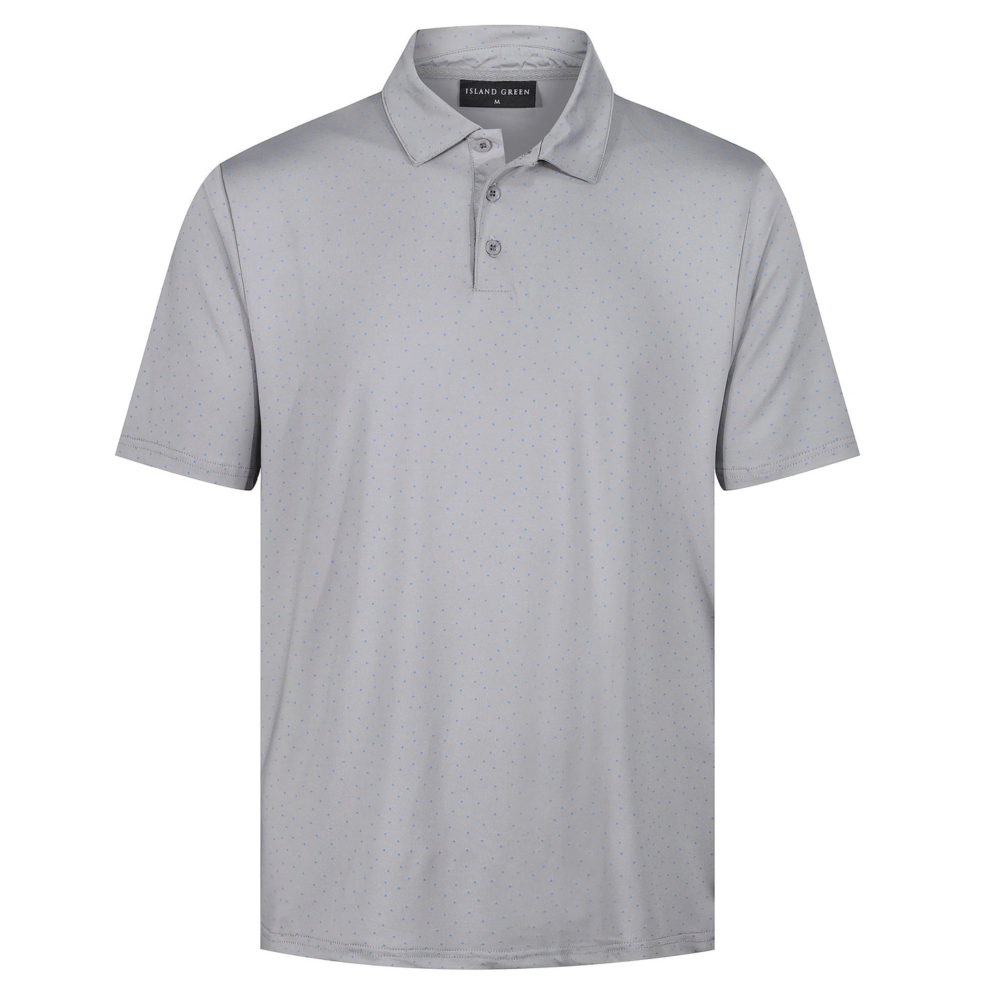 Mens Golf Polo Shirt Stretch Breathable Quick Dry Sports Casual Top | - QHA UK