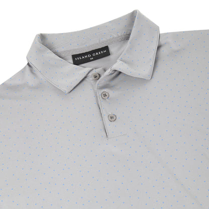Mens Golf Polo Shirt Stretch Breathable Quick Dry Sports Casual Top | - QHA UK