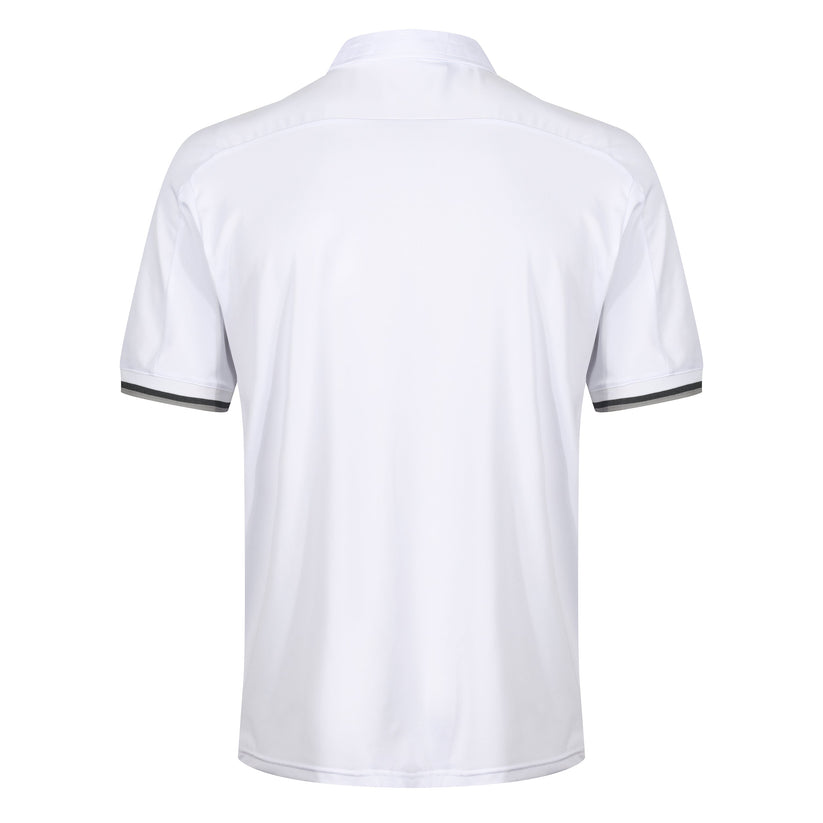 Island Green Golf Polo Shirt Mens Geometric Stretch Breathable Top | P - QHA UK