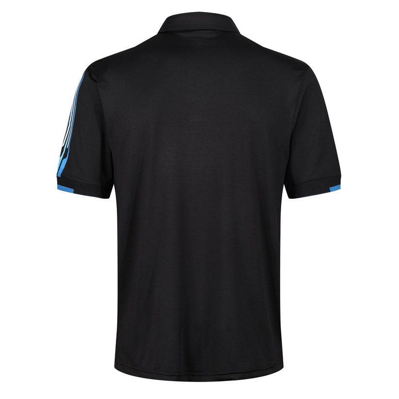 Mens Golf Polo Shirt UV Protection Breathable Stretch Sport Casual Top - QHA UK