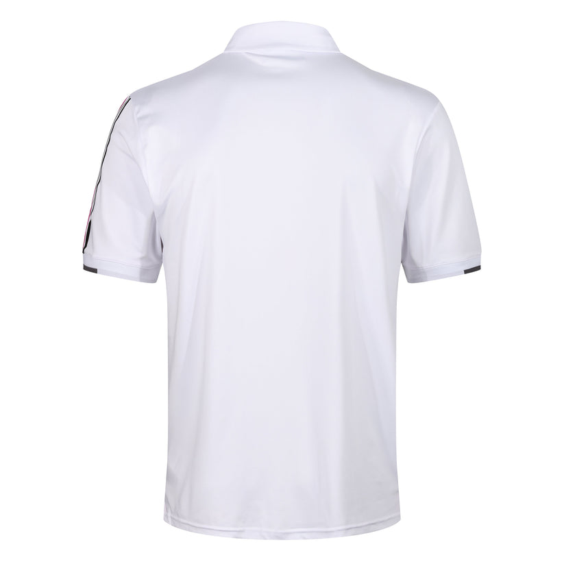 Mens Golf Polo Shirt UV Protection Breathable Stretch Sport Casual Top - QHA UK