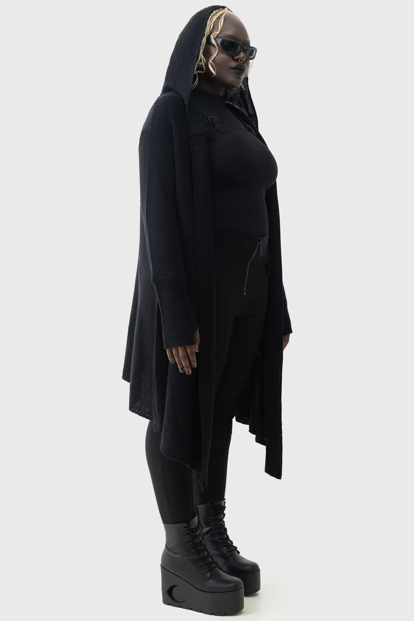 Killstar Women's Cardigan Last Quarter Hooded UK 8-22 - QHA UK