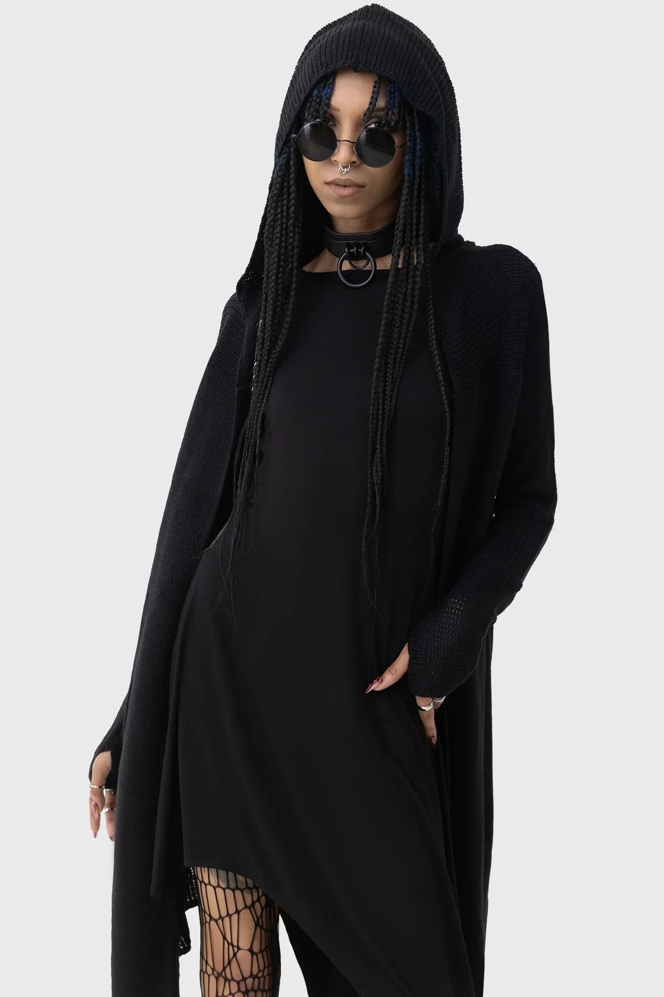 Killstar Women's Cardigan Last Quarter Hooded UK 8-22 - QHA UK