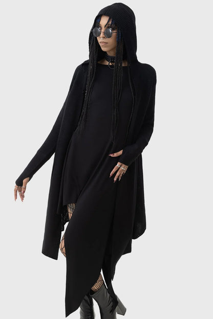 Killstar Women's Cardigan Last Quarter Hooded UK 8-22 - QHA UK