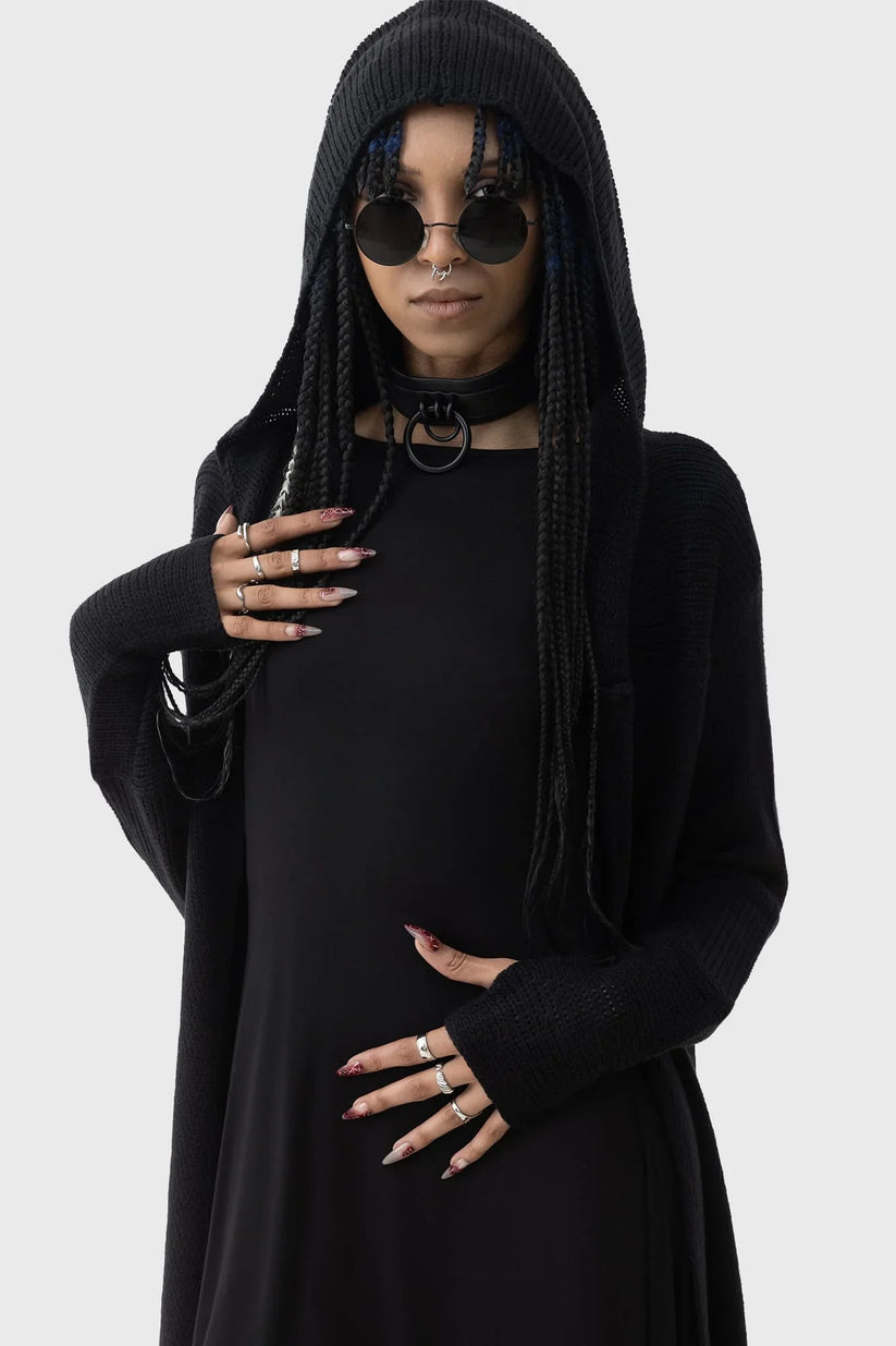 Killstar Women's Cardigan Last Quarter Hooded UK 8-22 - QHA UK