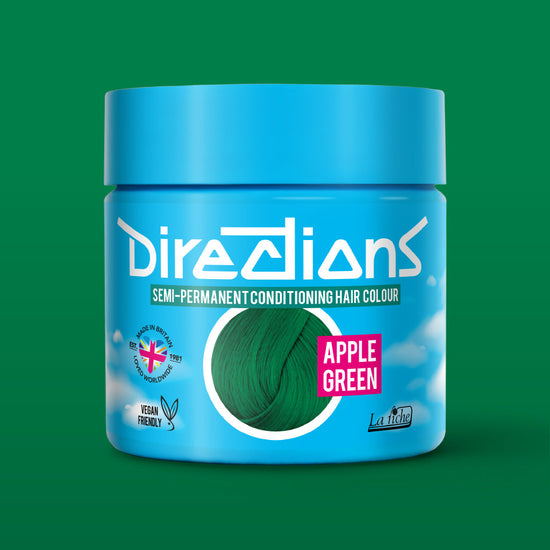 La Riche Directions Semi-Permanent Hair Dye Apple Green Vegan 100ml - QHA UK