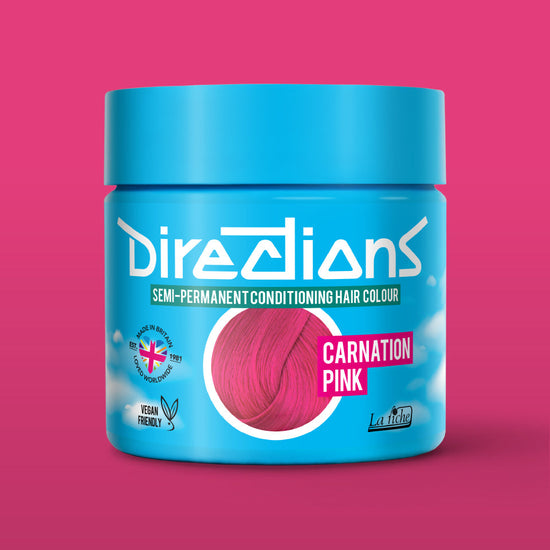La Riche Directions Semi-Permanent Hair Dye Carnation Pink 100ml - QHA UK