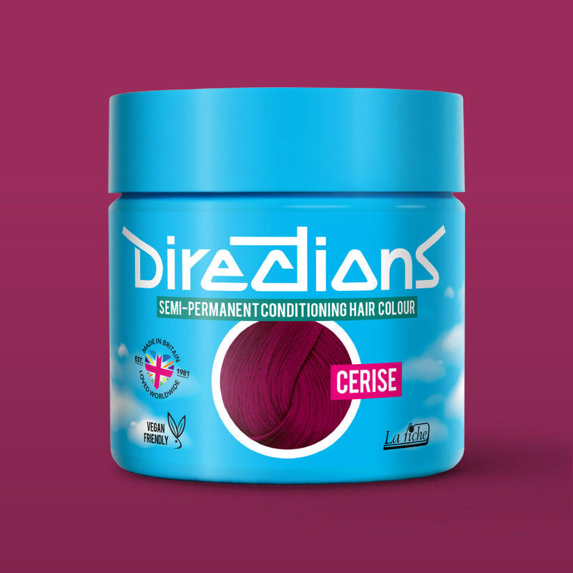 La Riche Directions Semi-Permanent Hair Dye Cerise 100ml - QHA UK