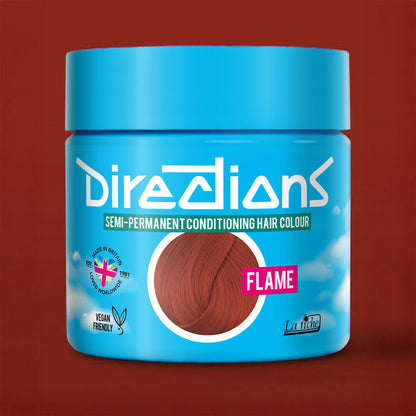 La Riche Directions Semi-Permanent Hair Dye Flame 100ml - QHA UK