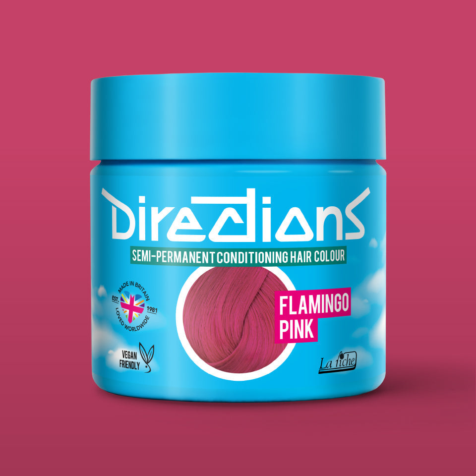 La Riche Directions Semi-Permanent Hair Dye Flamingo Pink 100ml - QHA UK