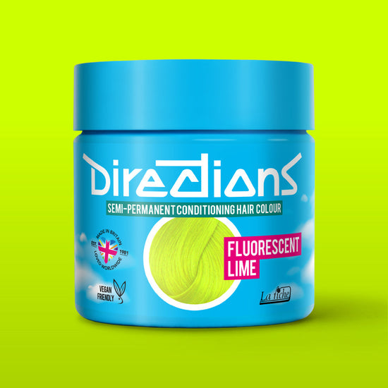 La Riche Directions Semi-Permanent Hair Dye Fluorescent Lime 100ml - QHA UK