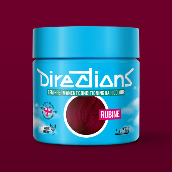 La Riche Directions Semi-Permanent Hair Dye Rubine 100ml - QHA UK