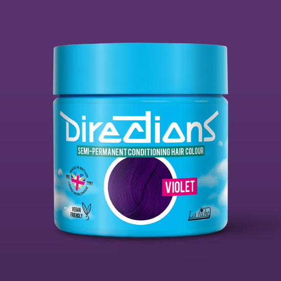 La Riche Directions Semi-Permanent Hair Dye Violet 100ml - QHA UK