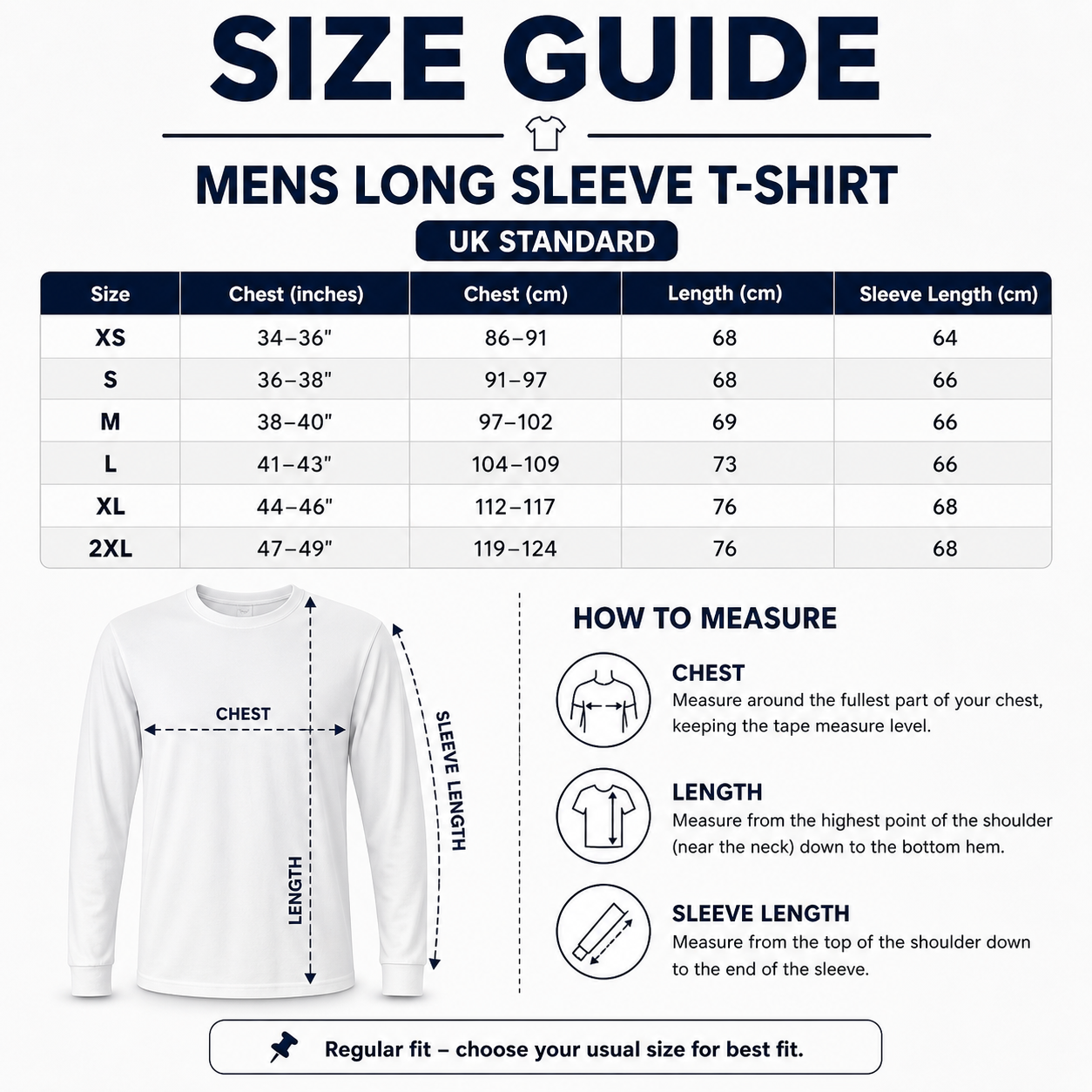 Henley Mens Long Sleeve T-Shirt Cotton Blend Casual Regular Fit Top | - Sleeve Detail - QHA UK