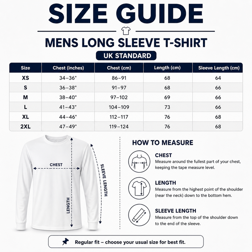 Henley Mens Long Sleeve T-Shirt Cotton Blend Casual Regular Fit Top | - Sleeve Detail - QHA UK