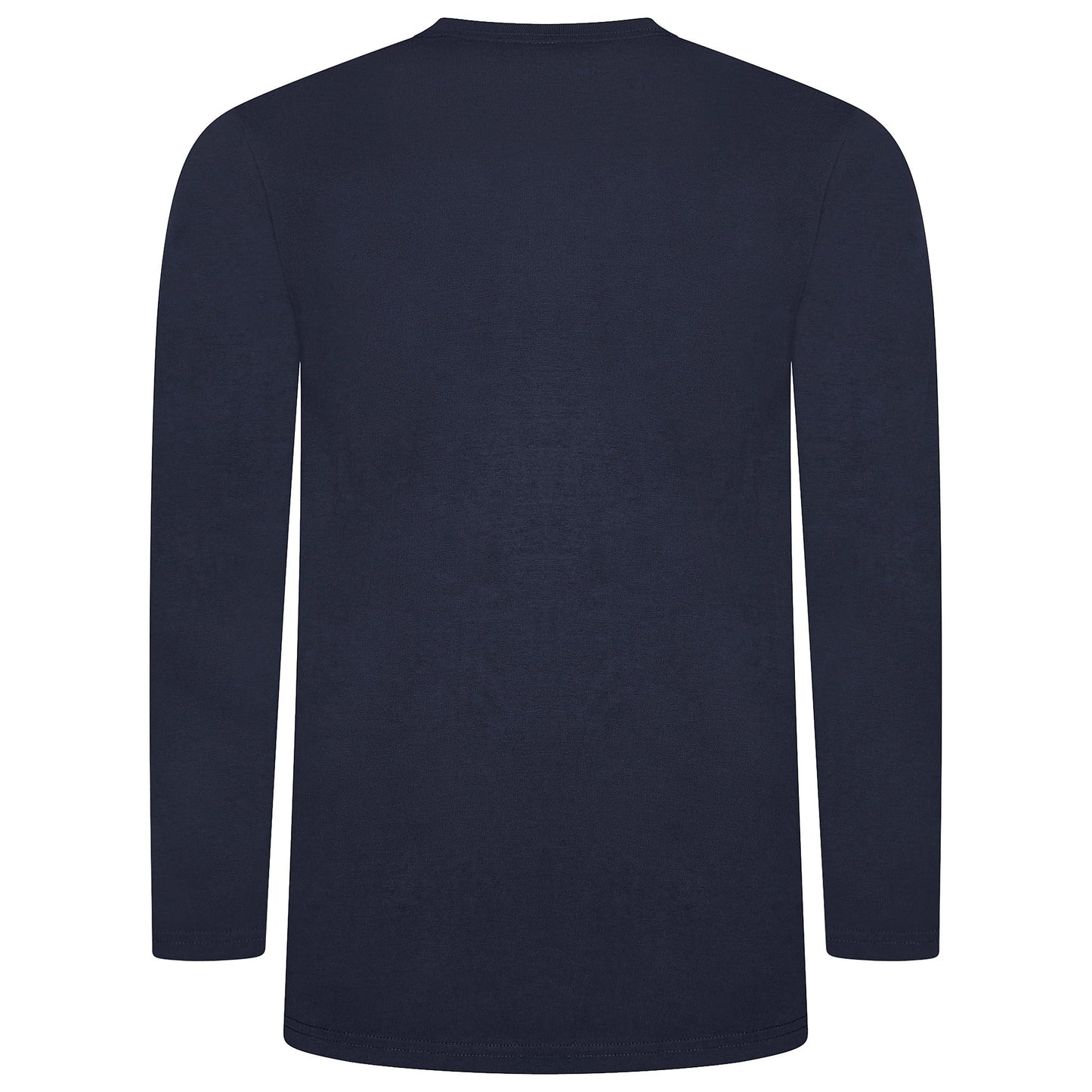 Lucky Brand Mens Pyjama Set Crew Neck Flannel Pants Cotton Lounge Slee - Collar Detail - QHA UK