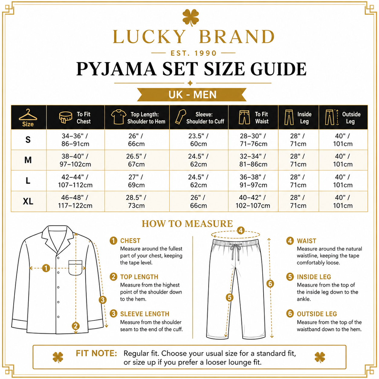 Lucky Brand Mens Henley Pyjama Set Flannel Check Lounge Pants PJs S-XL - QHA UK