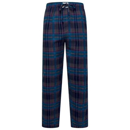 Lucky Brand Mens Henley Pyjama Set Flannel Check Lounge Pants PJs S-XL - QHA UK