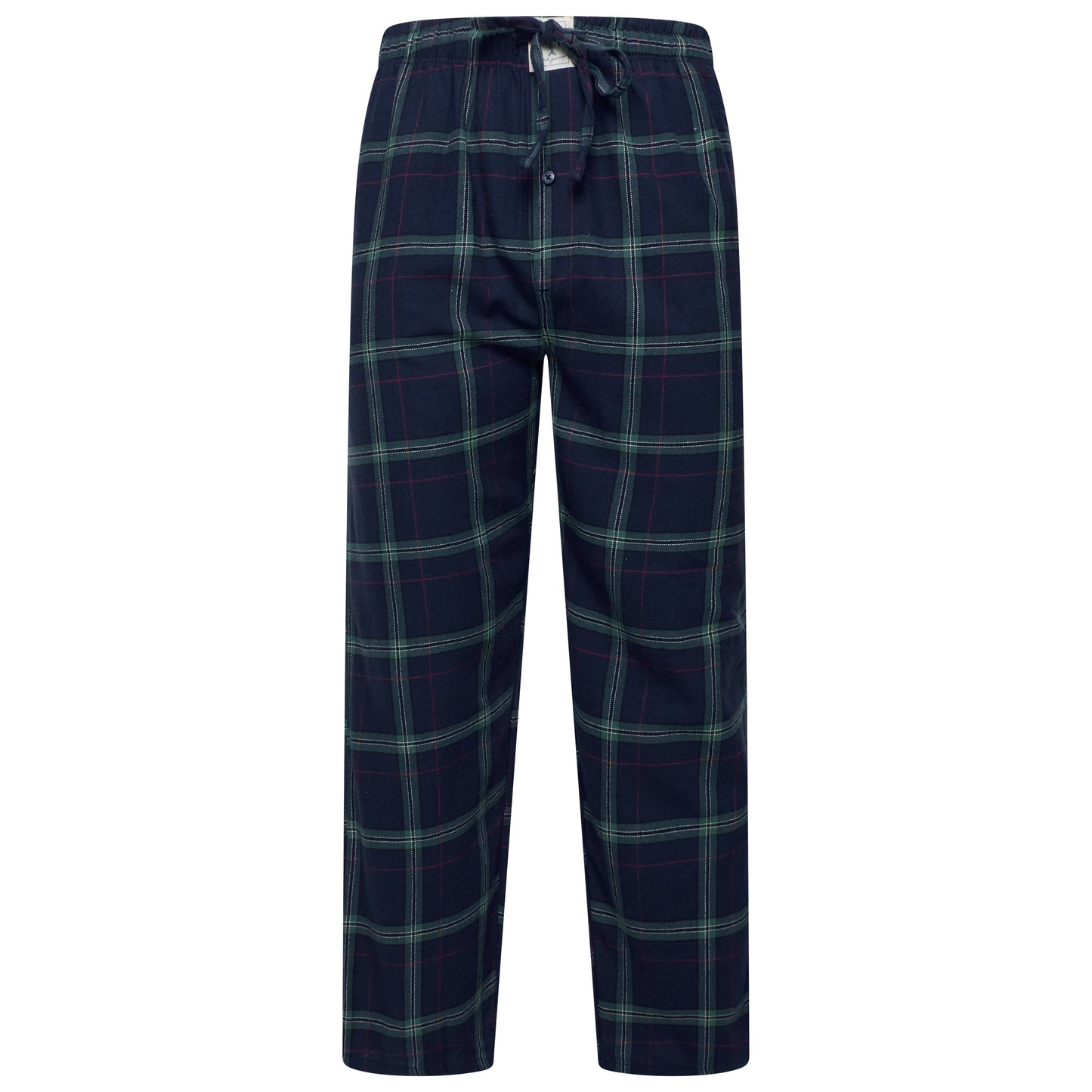 Lucky Brand Mens Henley Pyjama Set Flannel Check Lounge Pants PJs S-XL - QHA UK