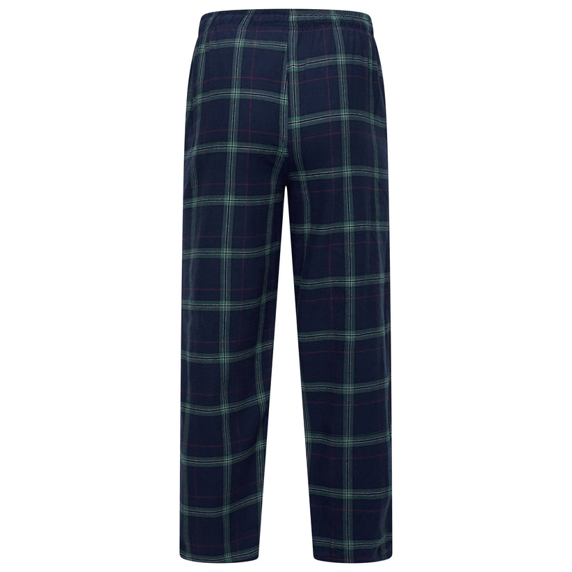 Lucky Brand Mens Henley Pyjama Set Flannel Check Lounge Pants PJs S-XL - QHA UK