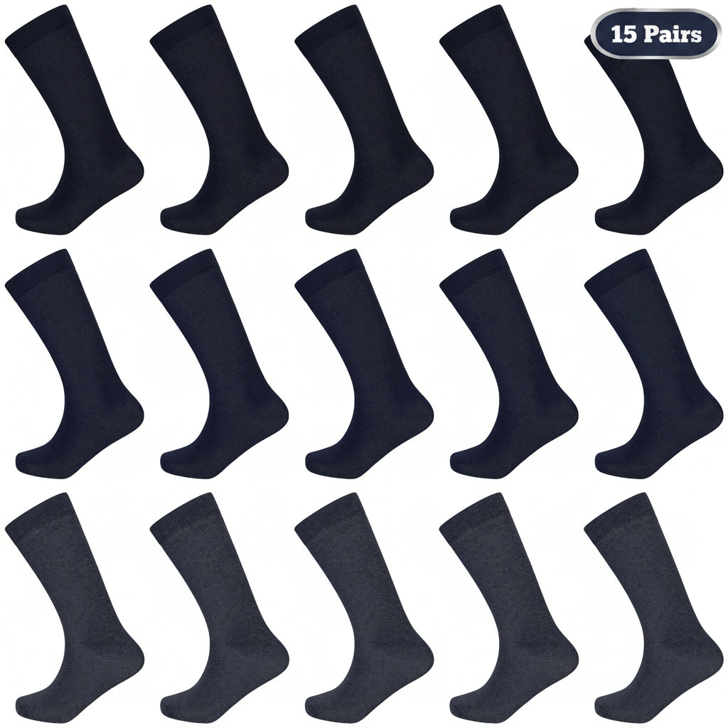 M&S Mens Cotton Rich Socks UK 9-12 Work Formal Everyday Breathable 5-1 - Pattern Detail - QHA UK