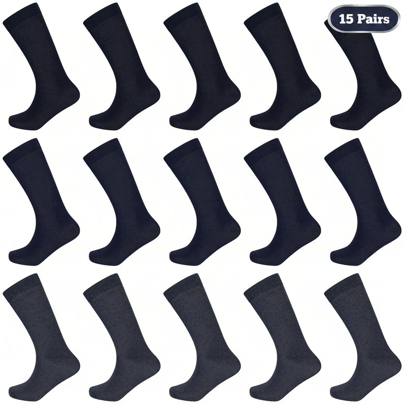 M&S Mens Cotton Rich Socks UK 9-12 Work Formal Everyday Breathable 5-1 - Pattern Detail - QHA UK