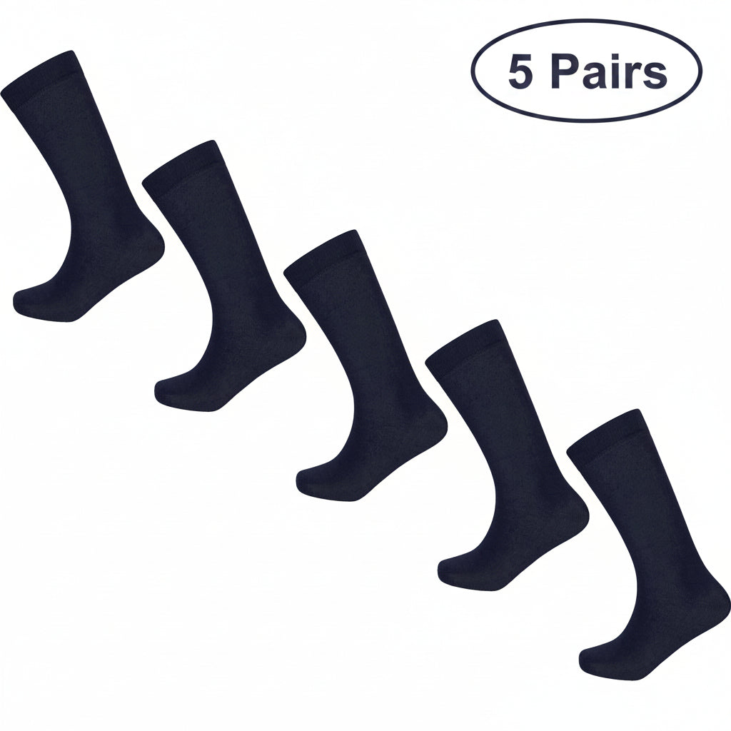 M&S Mens Cotton Rich Socks UK 9-12 Work Formal Everyday Breathable 5-1 - QHA UK
