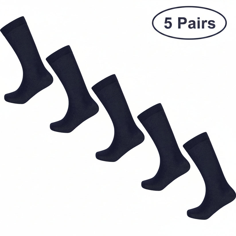 M&S Mens Cotton Rich Socks UK 9-12 Work Formal Everyday Breathable 5-1 - QHA UK