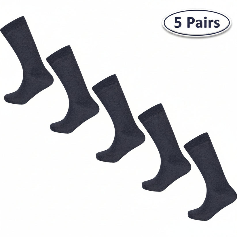 M&S Mens Cotton Rich Socks UK 9-12 Work Formal Everyday Breathable 5-1 - QHA UK