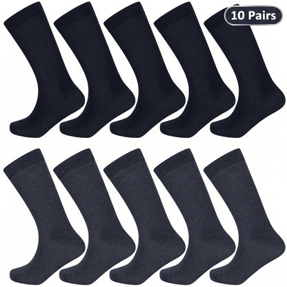 M&S Mens Cotton Rich Socks UK 9-12 Work Formal Everyday Breathable 5-1 - QHA UK