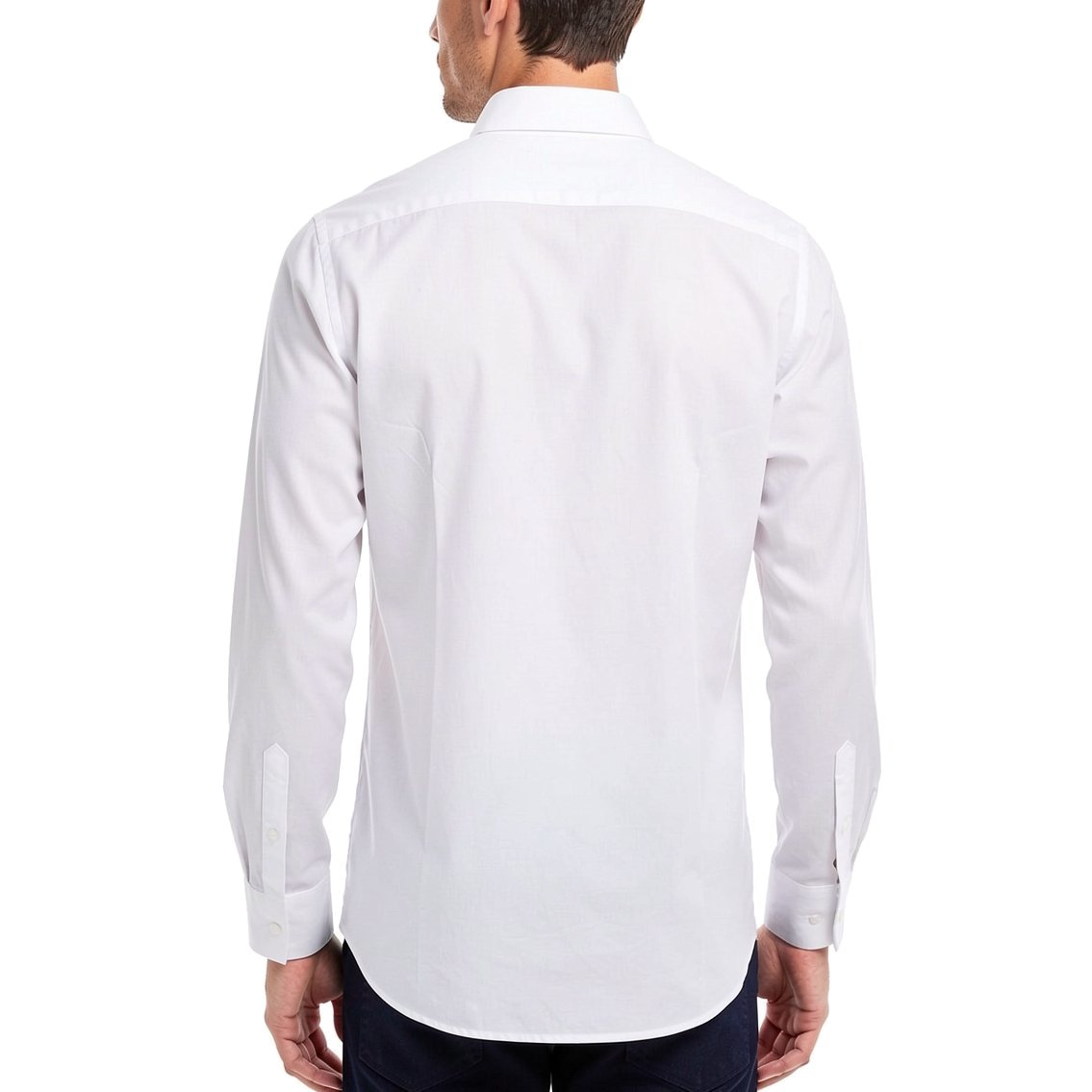 M&S Mens Regular Fit Cotton Shirt Easy Iron Formal Smart Work Shirt | - QHA UK