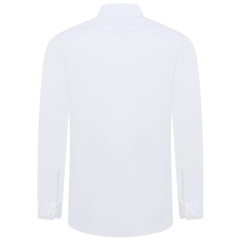 M&S Mens Regular Fit Cotton Shirt Easy Iron Formal Smart Work Shirt | - QHA UK