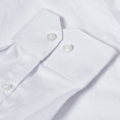 M&S Mens Regular Fit Cotton Shirt Easy Iron Formal Smart Work Shirt | - QHA UK