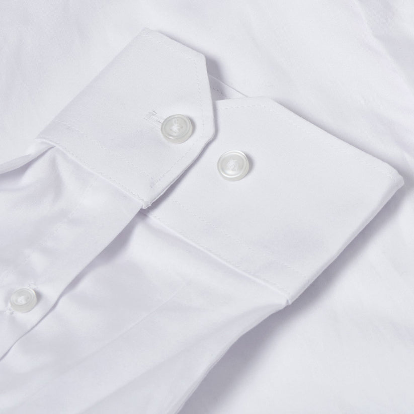 M&S Mens Regular Fit Cotton Shirt Easy Iron Formal Smart Work Shirt | - QHA UK