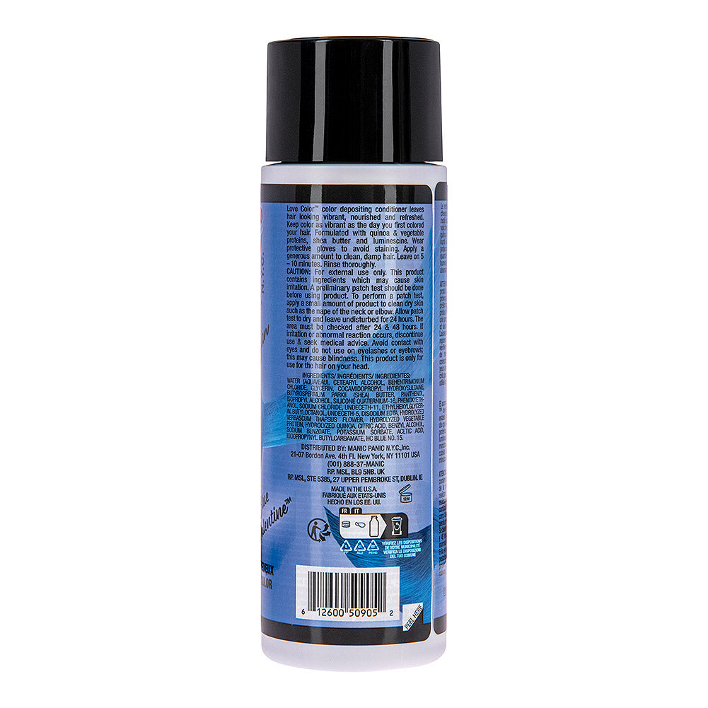 Manic Panic Hair Dye Blue Valentine Love Colour Conditioner 236ml - QHA UK