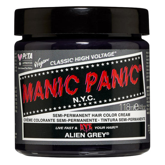 Manic Panic Classic Cream Hair Colour Alien Grey 118ml - QHA UK