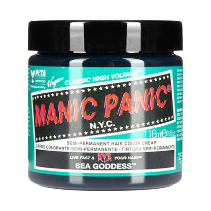 Manic Panic Classic Cream Hair Colour Sea Goddess 118ml - QHA UK