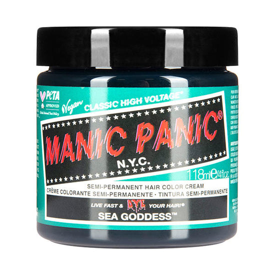 Manic Panic Classic Cream Hair Colour Sea Goddess 118ml - QHA UK