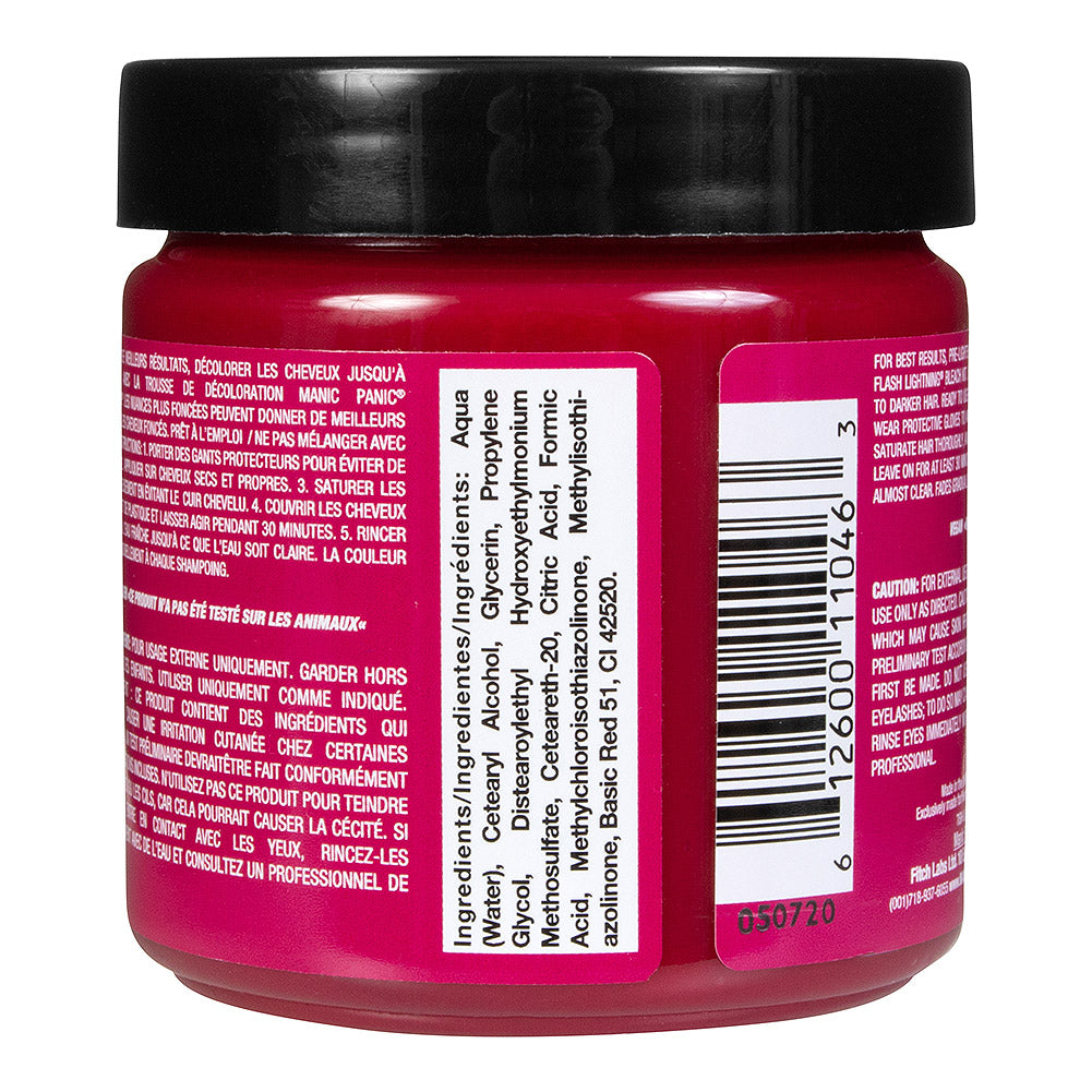 Manic Panic Semi-Permanent Hair Dye Cleo Rose Vibrant Rose Pink 118ml - QHA UK